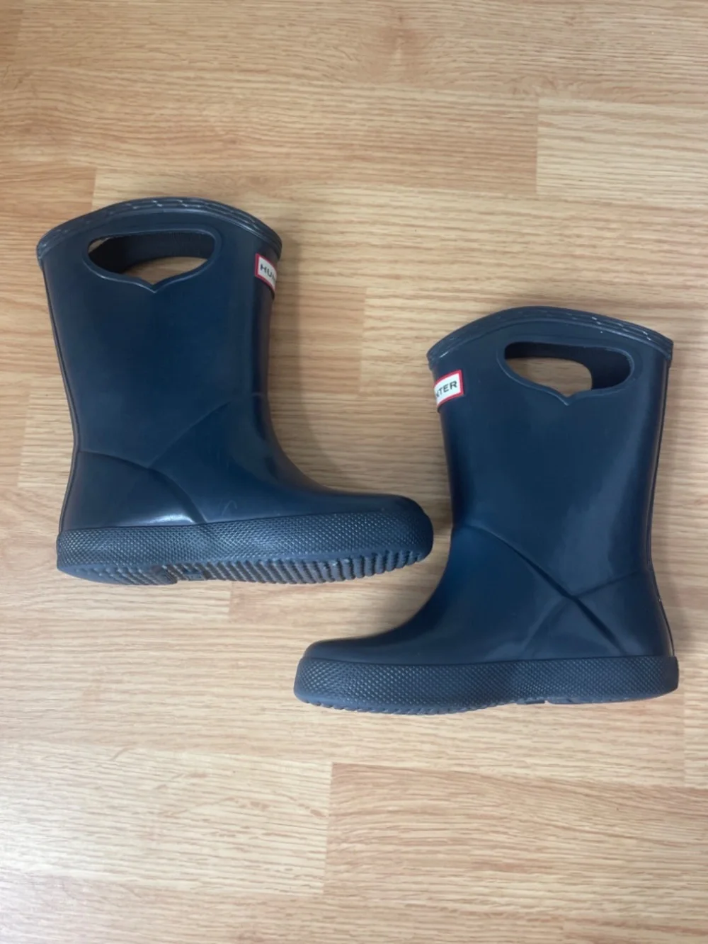 Hunter Toddler Navy Blue Classic Pull On Rain Boots Size 9